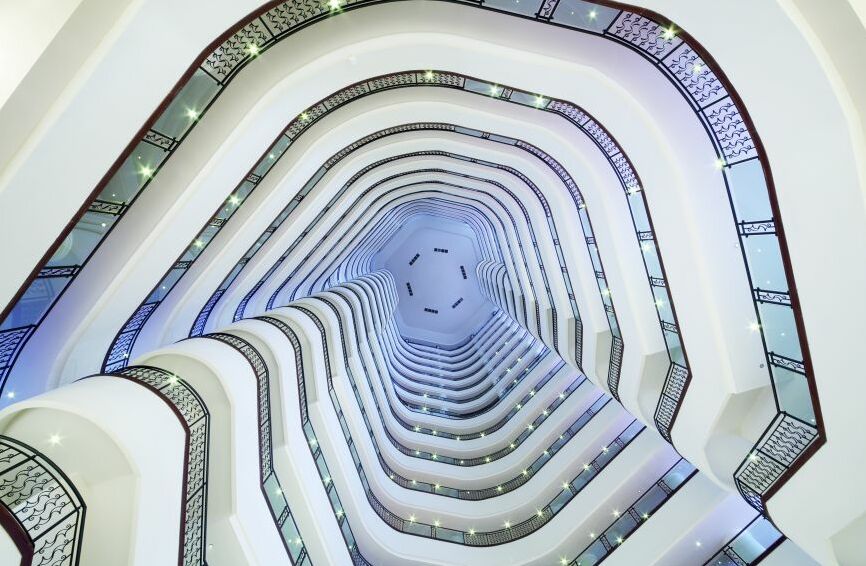 Картина на холсте Этажи, арт hd2128801